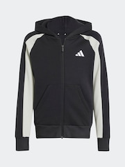 Noir - Survêtement adidas en polaire color block - Image 6 de 7