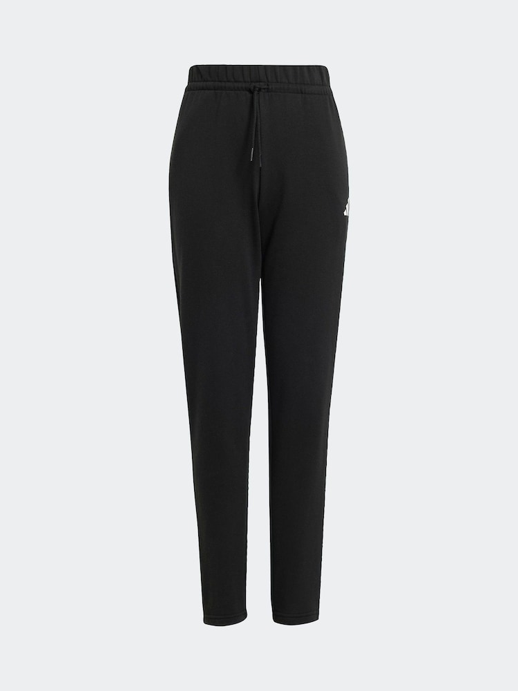 adidas Black Essentials Colourblock Kids Fleece Tracksuit - Image 7 of 7 adidas Black Essentials Colourblock Kids Fleece Tracksuit - Image 7 of 7