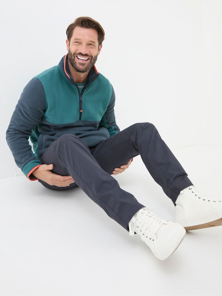 FatFace Heyshott Navy Slim Chinos - Image 3 of 7