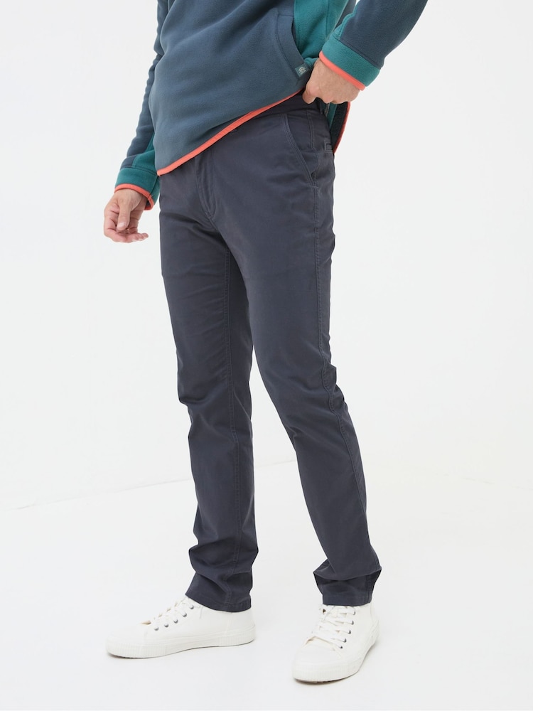 FatFace Heyshott Navy Slim Chinos - Image 4 of 7