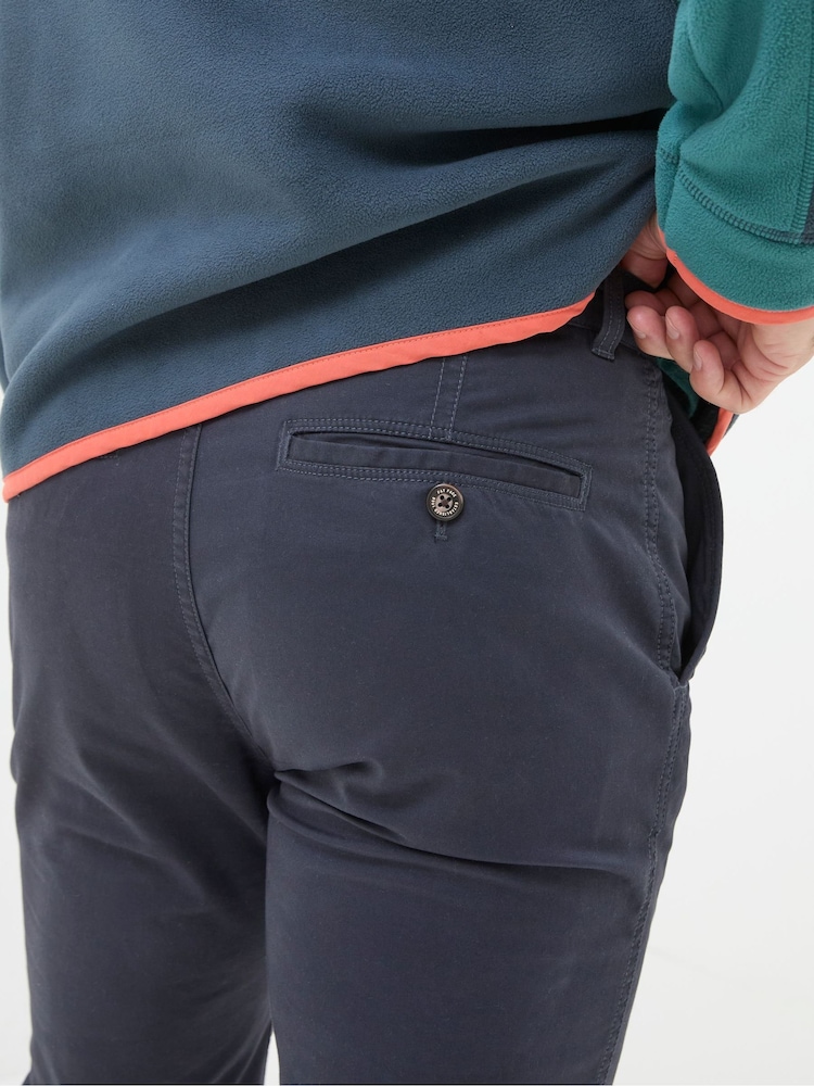 FatFace Heyshott Navy Slim Chinos - Image 5 of 7