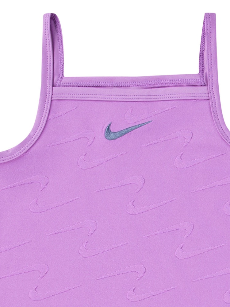Nike Purple 100% Cotton Swoosh Motion Set - Image 4 of 4