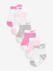 rožnata - Komplet Quater Nogavice Nike Kids Little Pull Tab 6 - Slika 1 iz 11