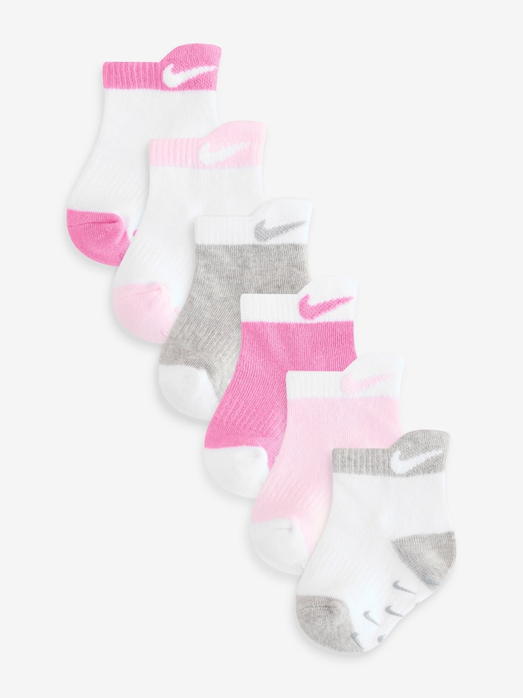 rožnata - Komplet Quater Nogavice Nike Kids Little Pull Tab 6 - Slika 1 iz 11