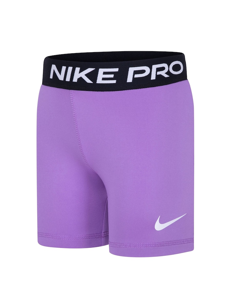 Сиреневый - шорты Nike Little Kids Pro Dri-FIT - Image 1 of 5