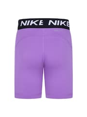 Сиреневый - шорты Nike Little Kids Pro Dri-FIT - Image 2 of 5