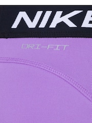 Сиреневый - шорты Nike Little Kids Pro Dri-FIT - Image 3 of 5