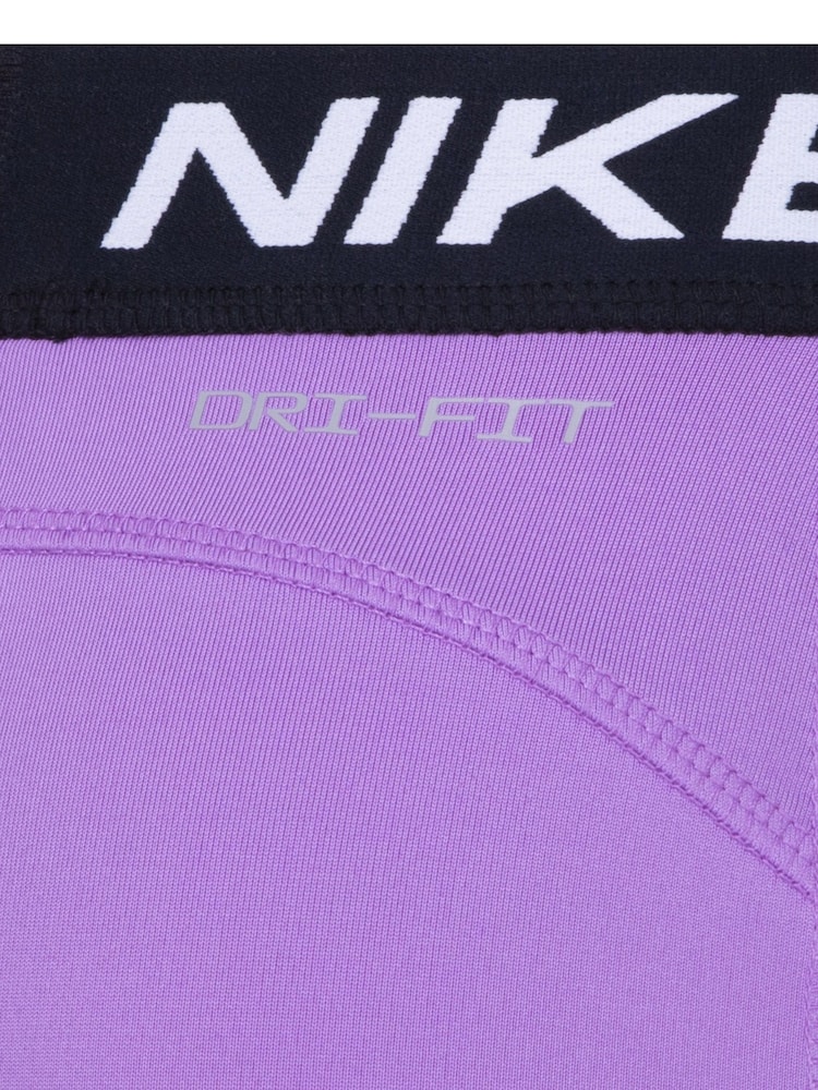 Nike Lilac Little Kids Pro Dri-FIT Shorts - Image 3 of 5