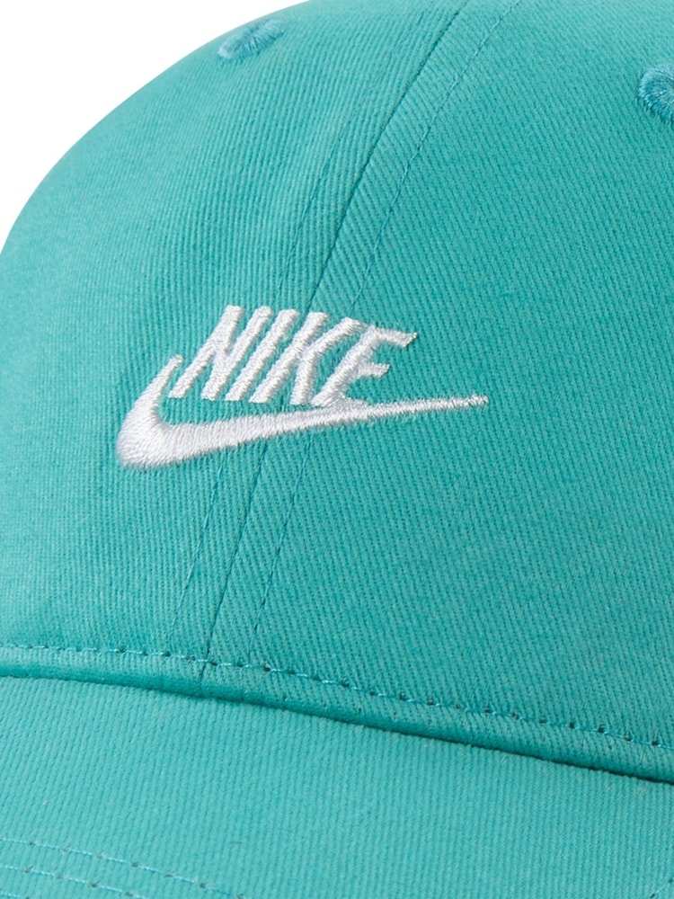 Nike Blue Little Kids Furtura Curved Brim 100% Cotton Cap - Image 8 of 8