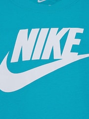 Nike Cactus Blue Futura Little Kids T-Shirt - Image 3 of 4