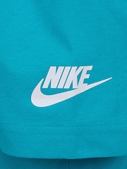 Nike Cactus Blue Futura Little Kids T-Shirt - Image 4 of 4