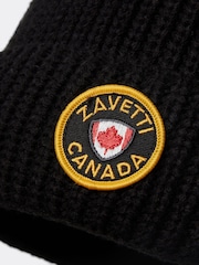 Zavetti Canada Mens Verrio Knitted Beanie Hat - Image 3 of 4
