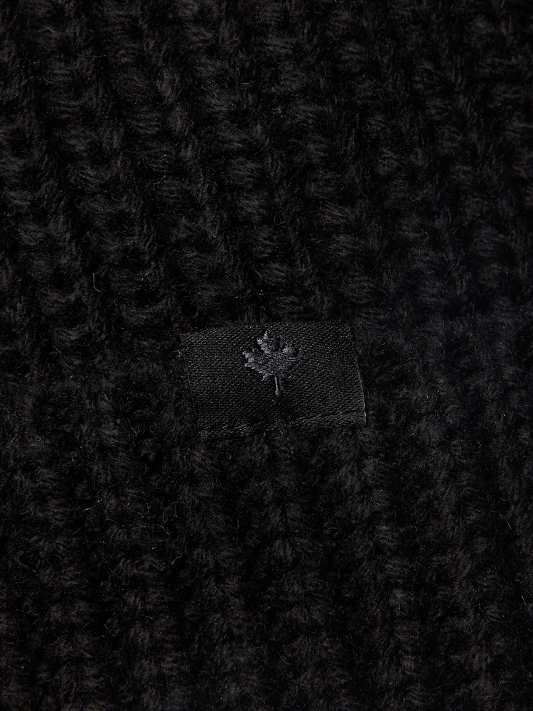 Zavetti Canada Mens Verrio Knitted Beanie Hat - Image 4 of 4