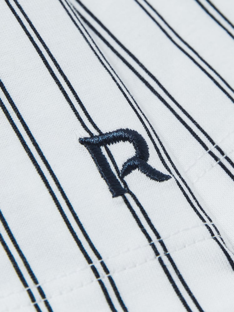 Reiss Cohen Set Brushed-Cotton Striped Pyjama Set - Image 5 of 5