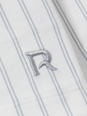 Reiss Cohen Set Brushed-Cotton Striped Pyjama Set - Image 4 of 4