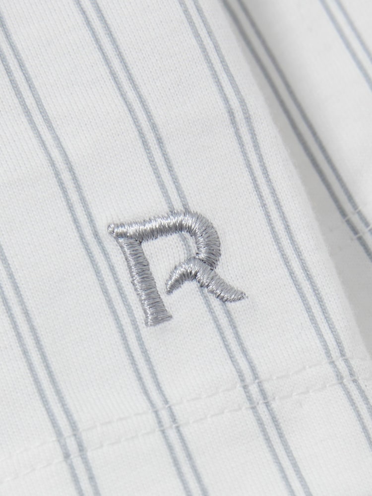 Reiss Cohen Set Brushed-Cotton Striped Pyjama Set - Image 4 of 4