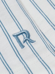 Reiss Cohen Set Brushed-Cotton Striped Pyjama Set - Image 5 of 5