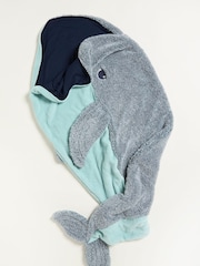 FatFace Blue Shelter Wilson the Whale Blanket - Image 2 of 2