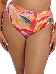 Elomi Orange Mango Sancho Beach Adjustable Bikini Briefs - Image 3 of 6