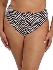 Elomi Black Fiji Falls Mid Rise Bikini Briefs - Image 3 of 6