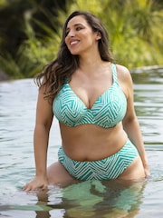 Elomi Black Fiji Falls Mid Rise Bikini Briefs - Image 1 of 7