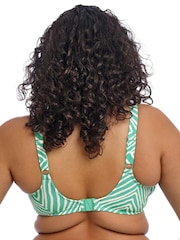 Elomi Black Fiji Falls Underwire Plunge Bikini Top - Image 4 of 6
