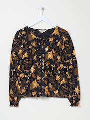 FatFace Black Wren Woodland Top - Image 5 of 5