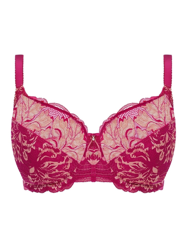Fantasie Pink Cerise Emmaline Underwire Side Support Bra - Image 4 of 4