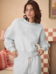 Bath & Body Works Grey Sunday Sweatshirt - Image 2 of 4