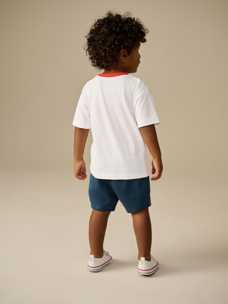 Red Crab 100% Cotton Short Sleeve Graphic Print T-Shirt (3mths-8yrs) - Image 2 of 7