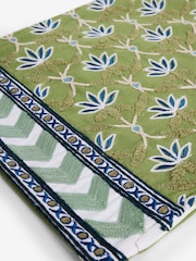 Nina Campbell Lotus Trellis Embroidered Cushion Cover - Изображение 4 из 4