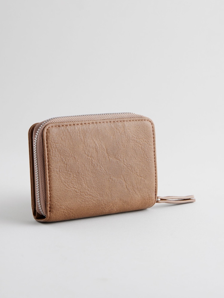 Tan Brown Print Mini Purse - Image 2 of 5