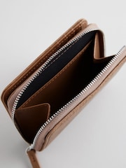 Tan Brown Print Mini Purse - Image 3 of 5