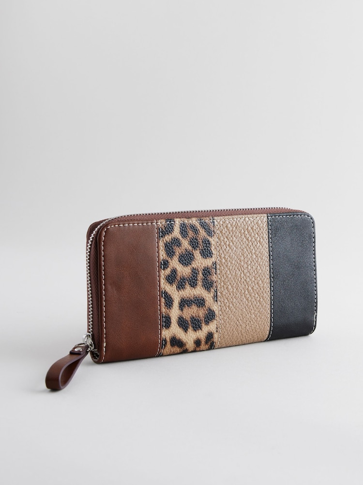 Animal/Colour Large Splice Purse - Image 1 of 5