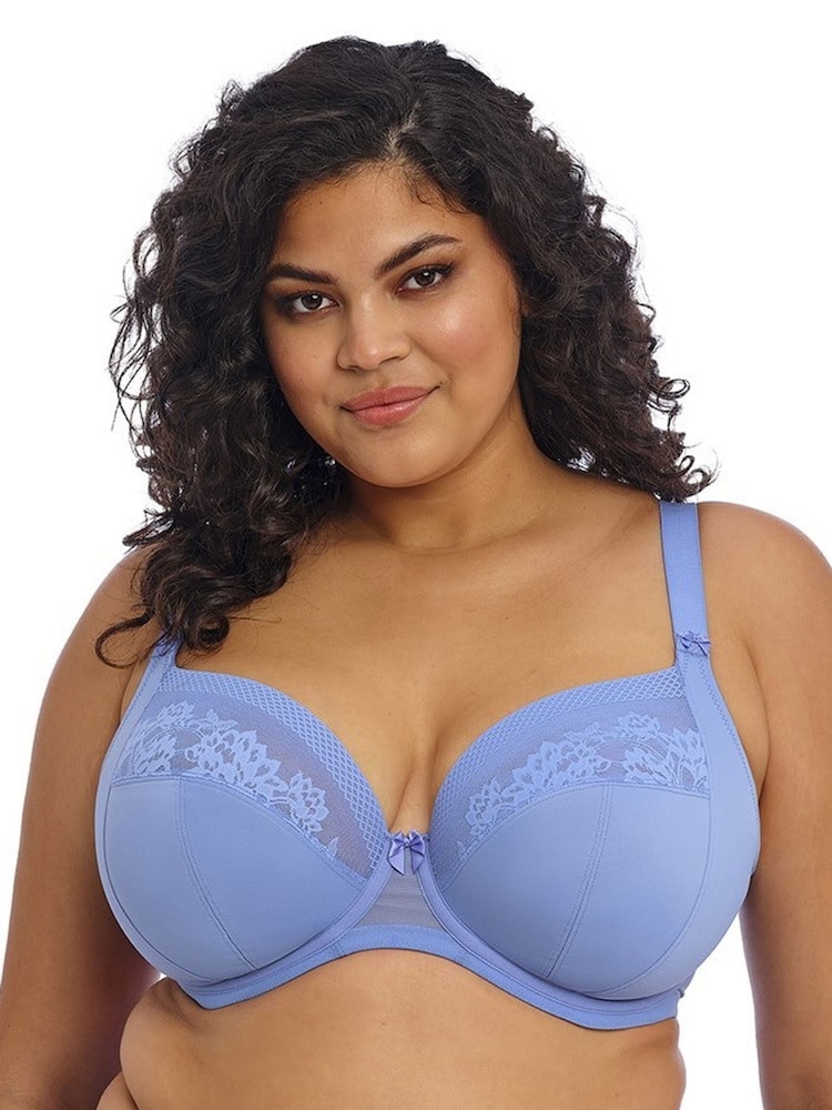Elomi Blue Cornflower Nerina Stretch Plunge Bra - Image 1 of 5