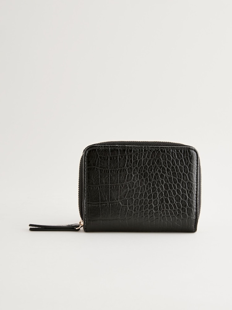 Black Print Mini Purse - Image 2 of 6