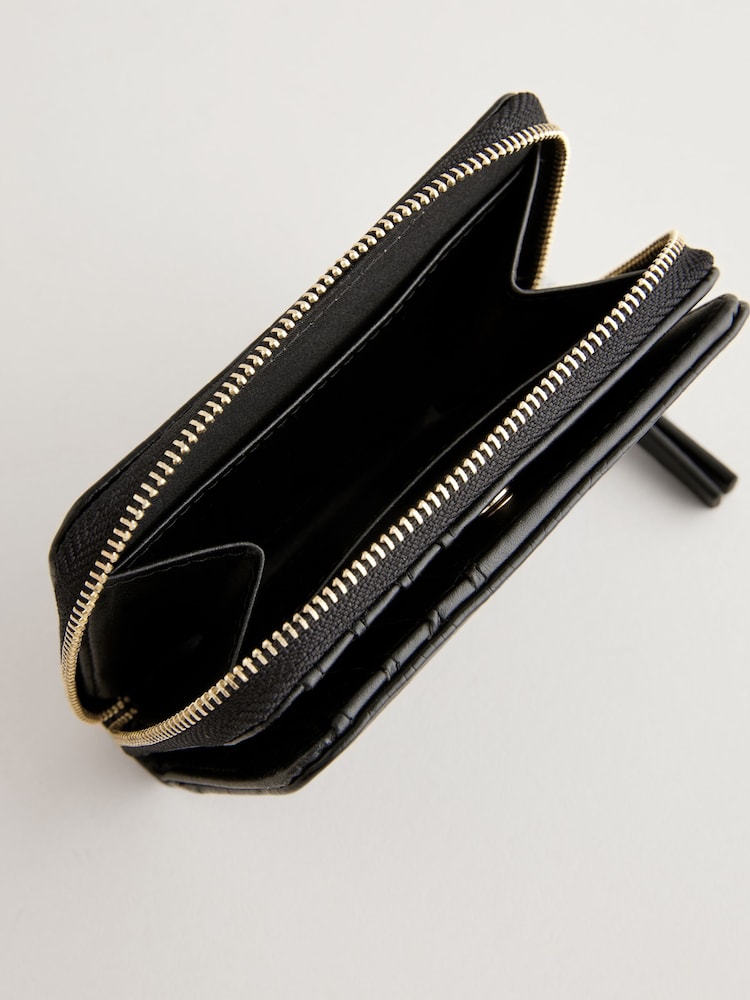 Black Print Mini Purse - Image 6 of 6