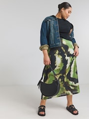 Grün - Simply Be Mesh Maxi Skirt - Bild 2 von 6