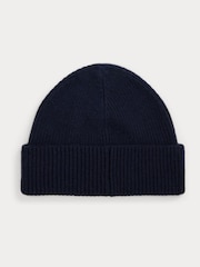 Temno modra - Polo Ralph Lauren Volna Blend Signature čepica klobuki in kape; pokrivala - Slika 2 iz 2
