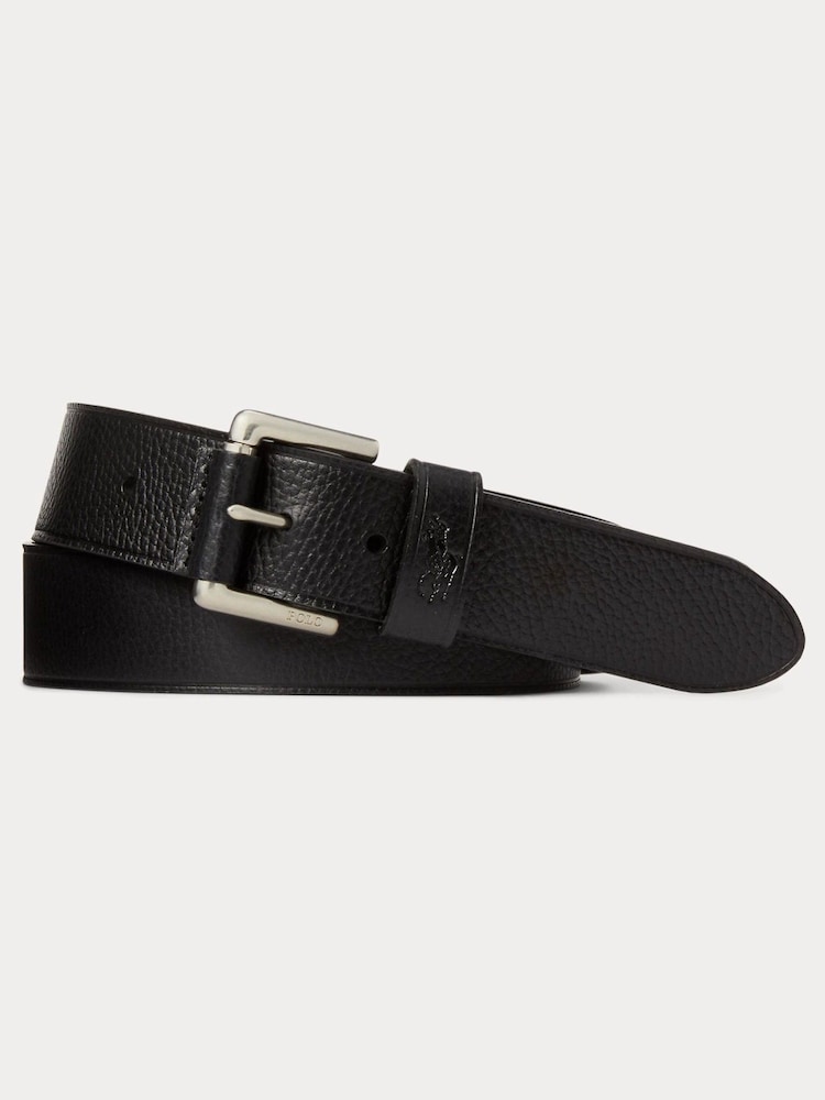 Polo Ralph Lauren Signature Pony Leather Belt - Image 1 of 2