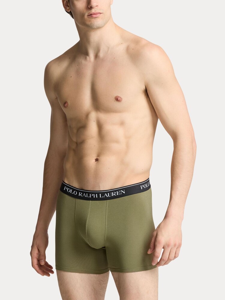 Polo Ralph Lauren Stretch Cotton 3 Pack Boxers - Image 2 of 6 Polo Ralph Lauren Stretch Cotton 3 Pack Boxers - Image 2 of 6