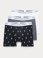 Polo Ralph Lauren Stretch Cotton Boxer Briefs 3-Pack - Image 1 of 6