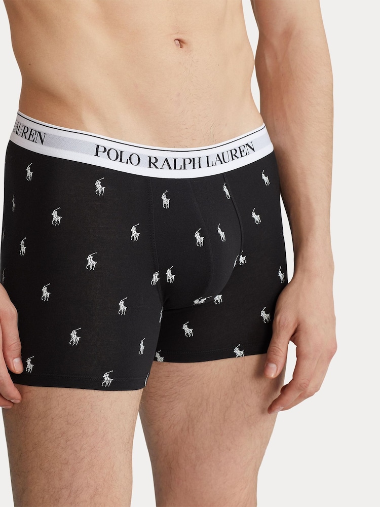Polo Ralph Lauren Stretch Cotton Boxer Briefs 3-Pack - Image 6 of 6