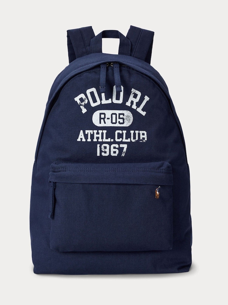Polo Ralph Lauren Canvas Logo Graphic Backpack - Image 1 of 6