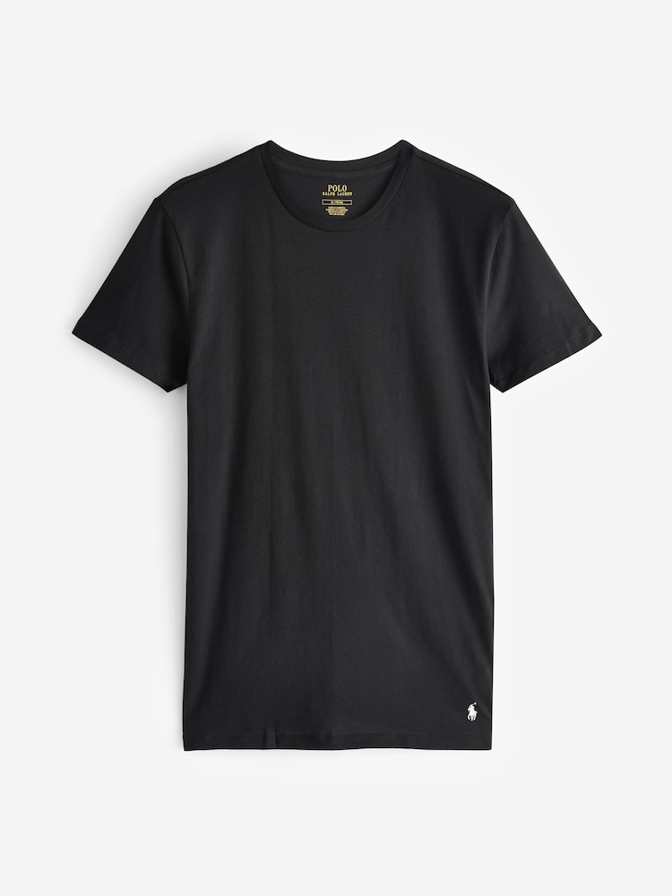 Polo Ralph Lauren Slim Crewneck T-Shirts 3-Pack - Image 4 of 4