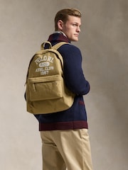 Polo Ralph Lauren Canvas Logo Graphic Backpack - Image 8 of 8