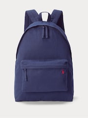 Polo Ralph Lauren Canvas 100% Cotton Pony Logo Backpack - Image 1 of 5
