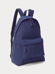 Polo Ralph Lauren Canvas 100% Cotton Pony Logo Backpack - Image 2 of 5