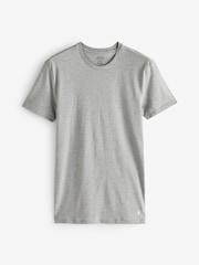 črna - Komplet 3 ozkih majic s kratkimi rokavi iz 100% bombaža Polo Ralph Lauren - Slika 3 iz 4