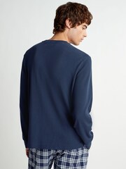 Polo Ralph Lauren Waffle-Knit Button Up Long Sleeve Top - Image 2 of 4